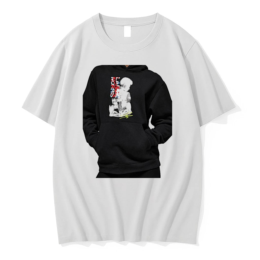Officials Lando Norris Mclaren Racing Signature Premium T Shirt