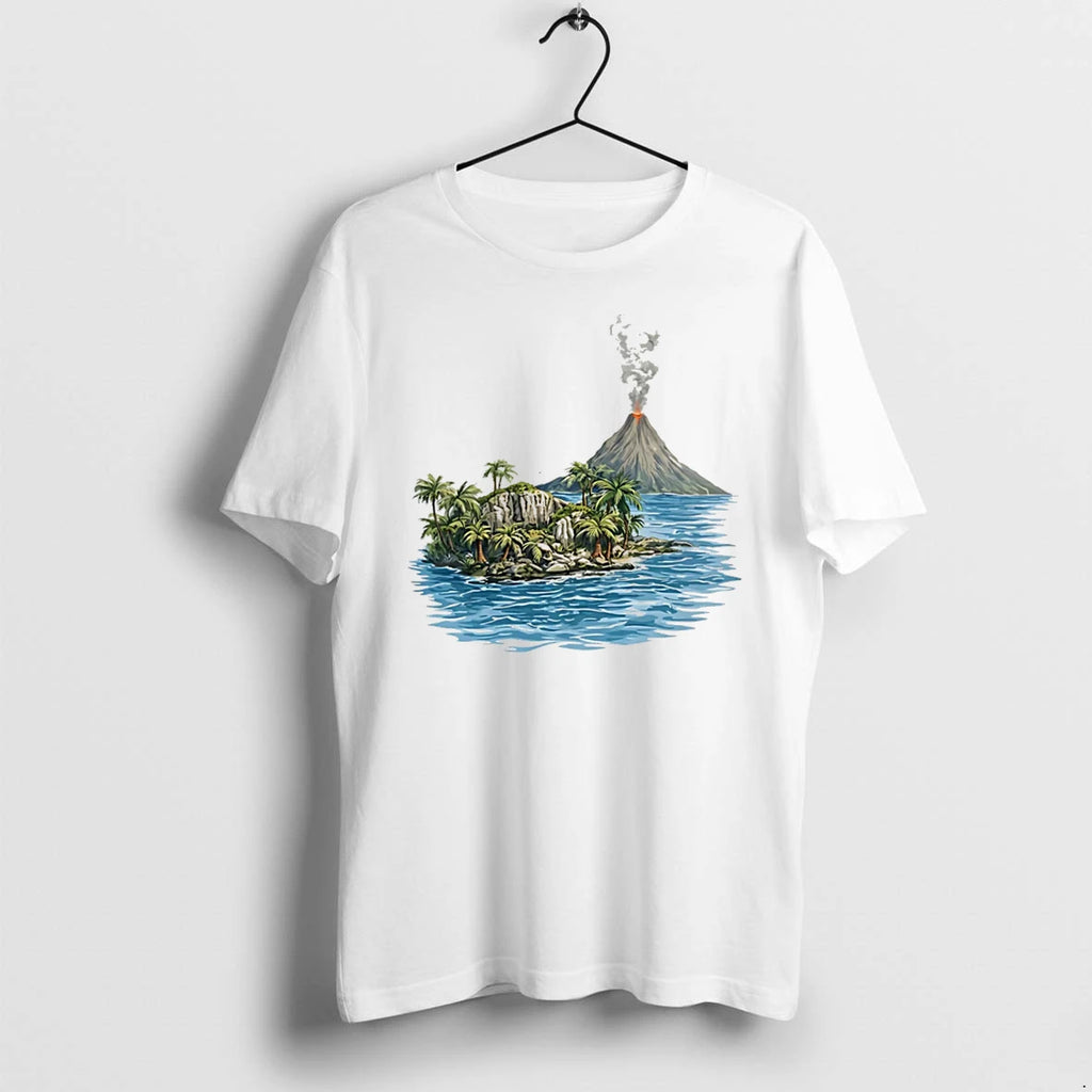 Officials Lava Flow Volcano Tropical Island Tee Premium T Shirt