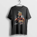 Officials Lebron James Philadelphia 76ers King Signature Premium T Shirt