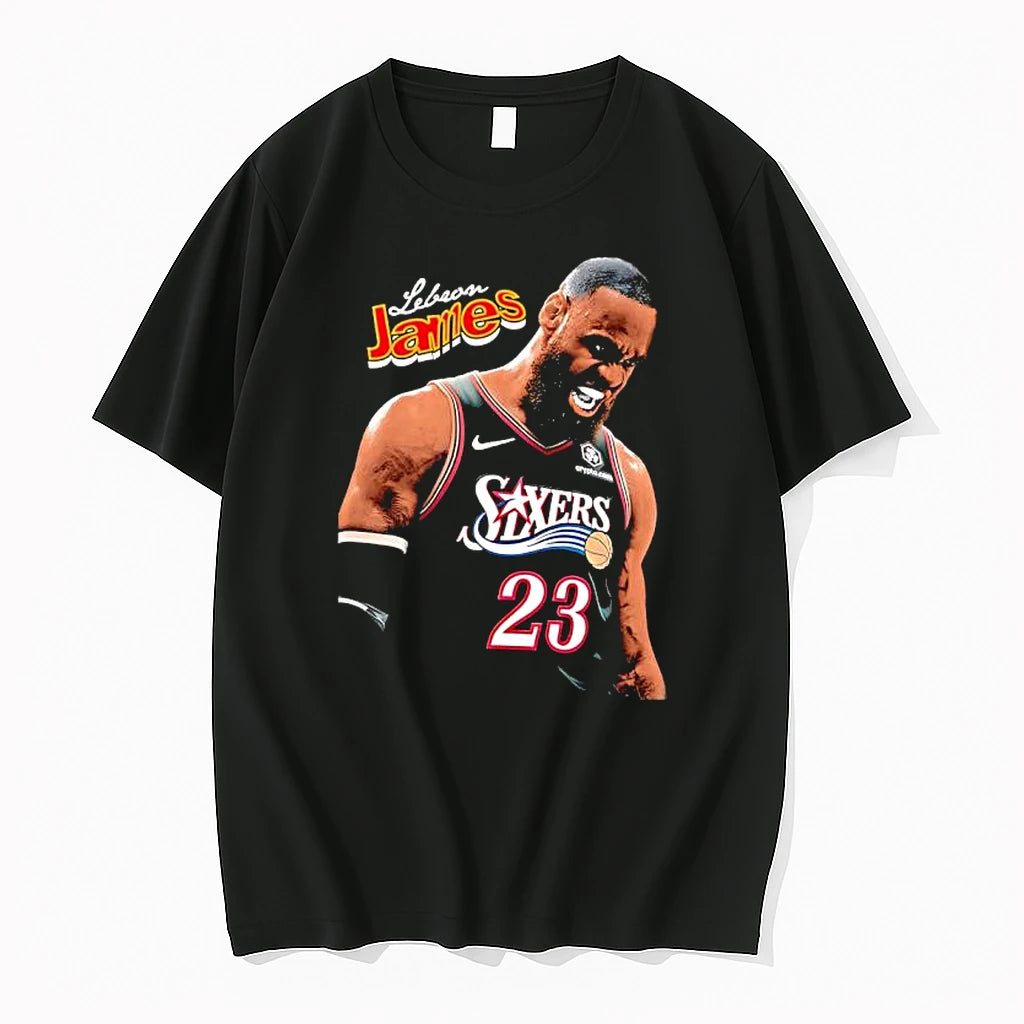 Officials Lebron James Philadelphia 76ers Nba Lebron James 2026 Premium T Shirt