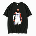 Officials Lebron James Philadelphia 76ers No 6 Signature Premium T Shirt