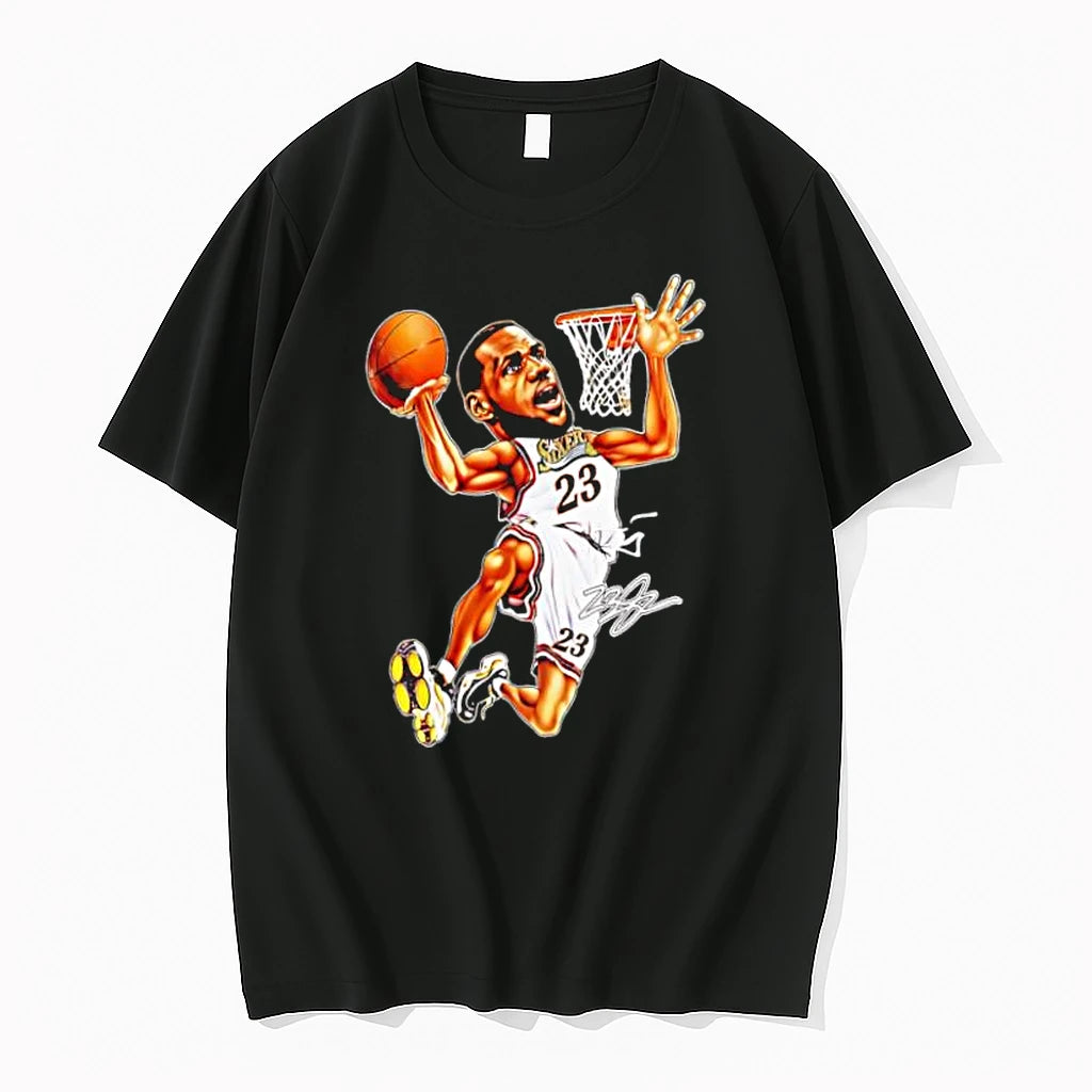 Officials Lebron James Philadelphia 76ers Sixers 23 Cartoon Premium T Shirt