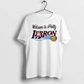 Officials Lebron James Welcome To Philly No 23 Philadelphia Tee Premium T Shirt