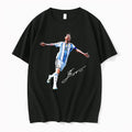 Officials Leo Messi Argentina National Team Hat Trick Tee Premium T Shirt