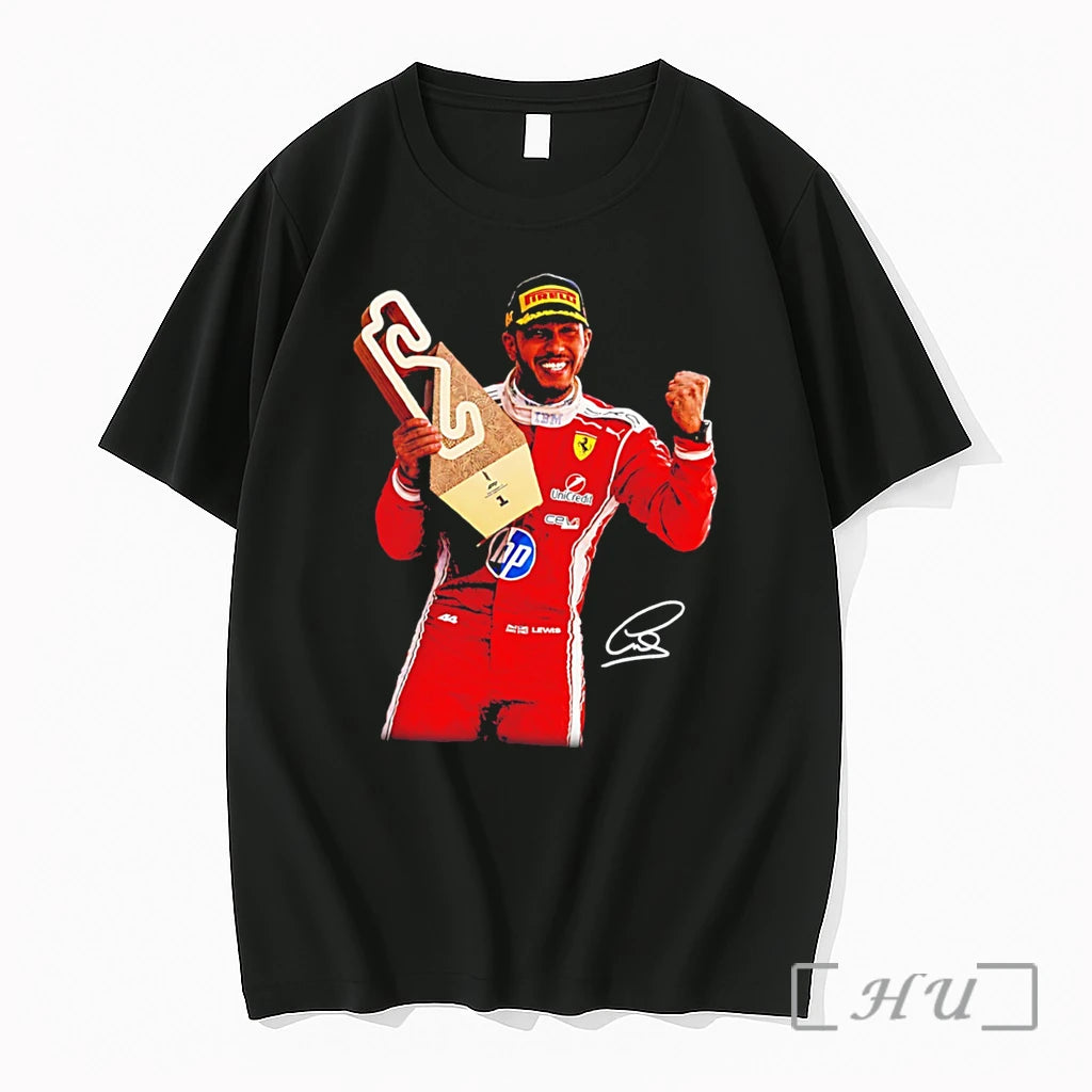Officials Lewis Hamilton Remember Who You Are Signature Graphic Tee