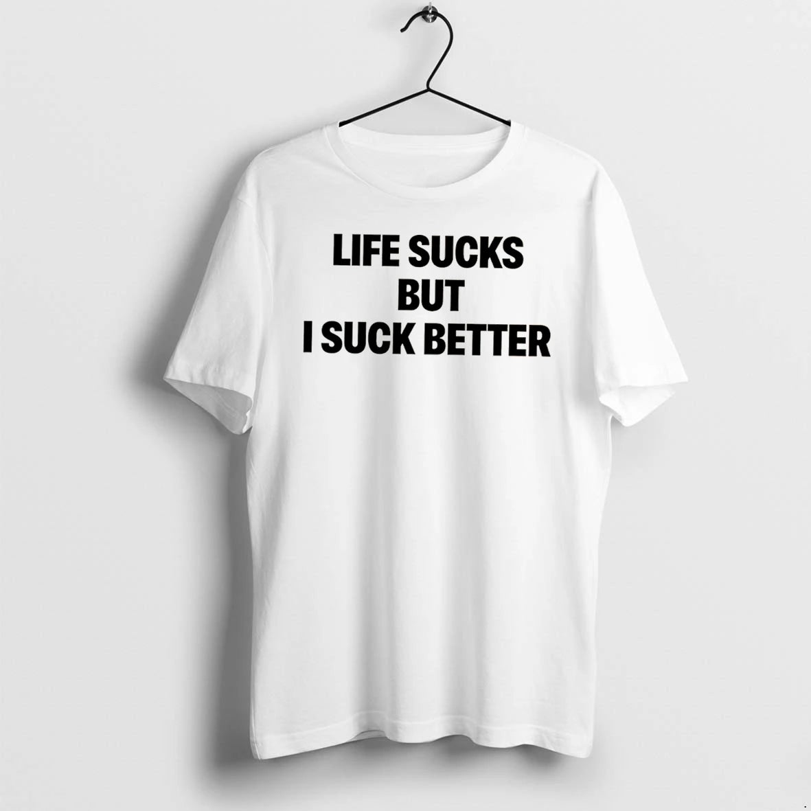 Officials Life Sucks But I Suck Better Tee Premium T Shirt