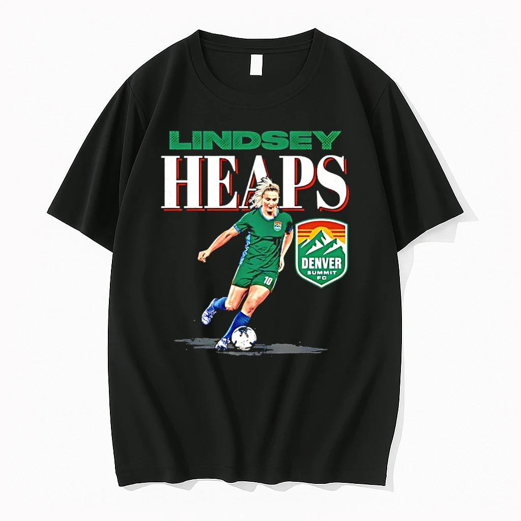 Officials Lindsey Heaps Denver Summit Fc Soccer Team Logo Premium T Shirt