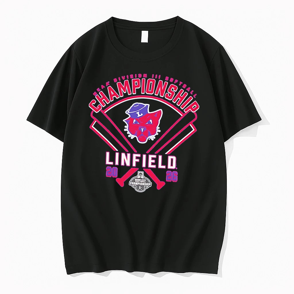 Officials Linfield Softball Ncaa Division Ii Softball Championship 2026 Tee Premium T Shirt