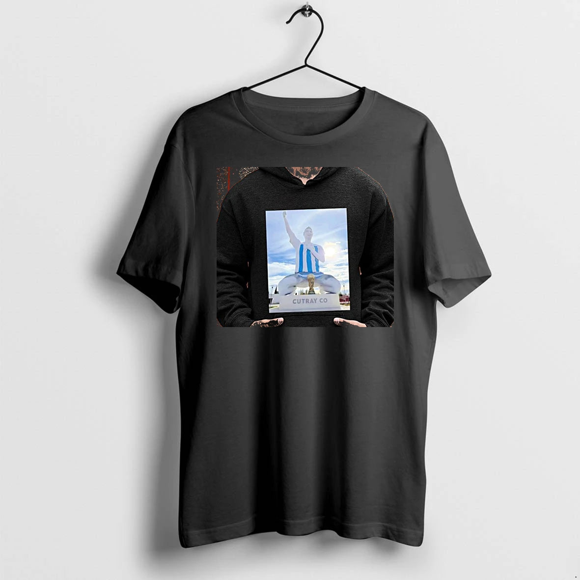 Officials Lionel Messi Argentina National Team World Cup Cutray Co Premium T Shirt