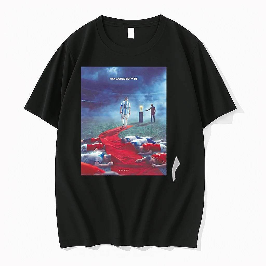 Officials Lionel Messi Argentina National Football Team Fifa World Cup 2026 Premium T Shirt