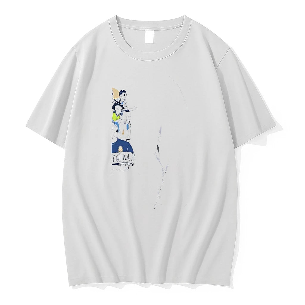 Officials Lionel Scaloni Lionel Messi Argentina National Team Vamos Argentina 2026 Premium T Shirt