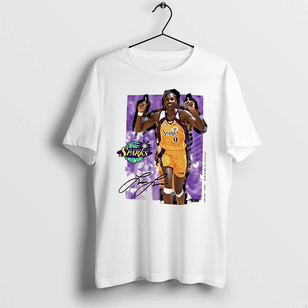 Officials Lisa Leslie Los Angeles Sparks Wslam Signature Tee Premium T Shirt