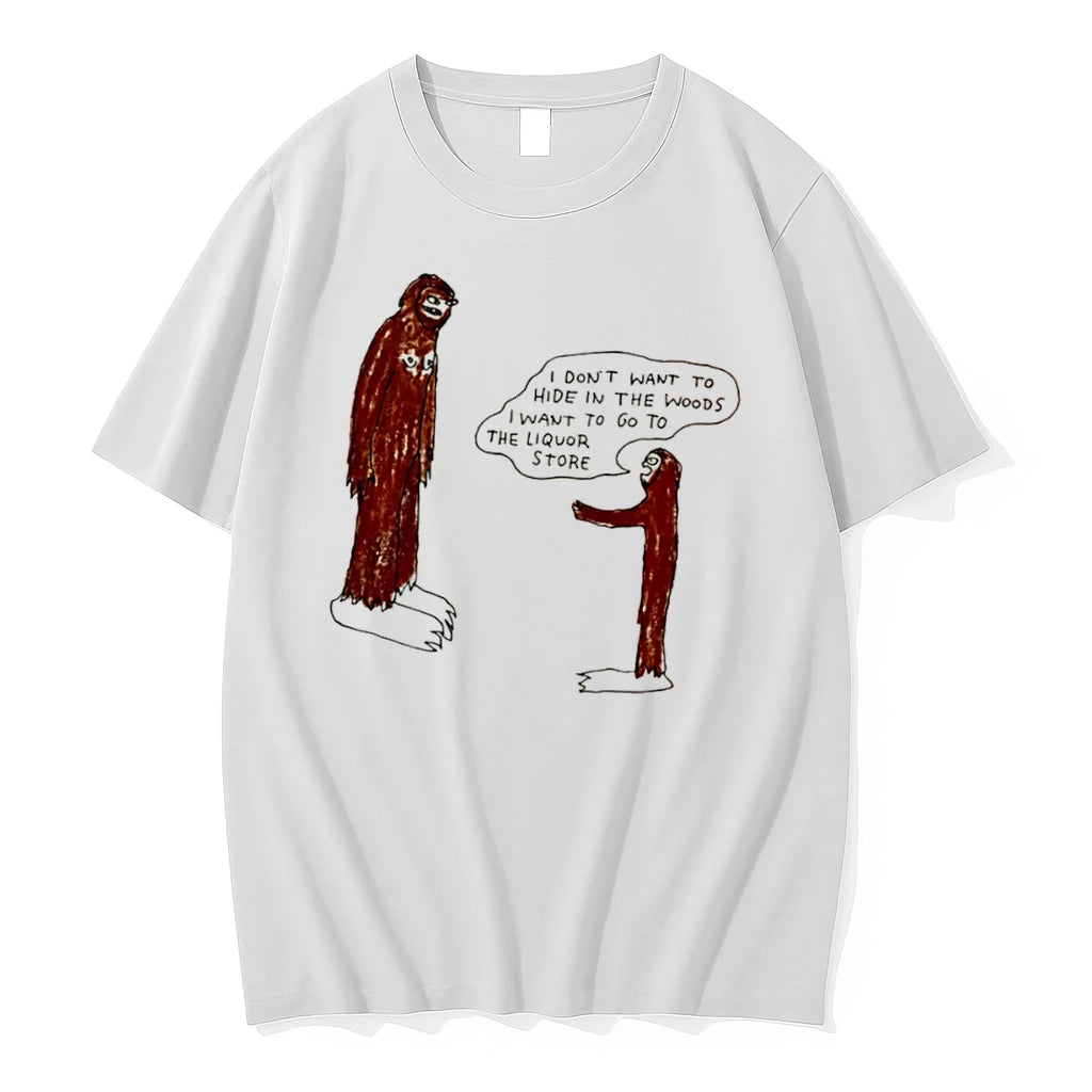 Officials Little Bigfoot Liquor Store Funny Cartoon Tee Premium T Shirt