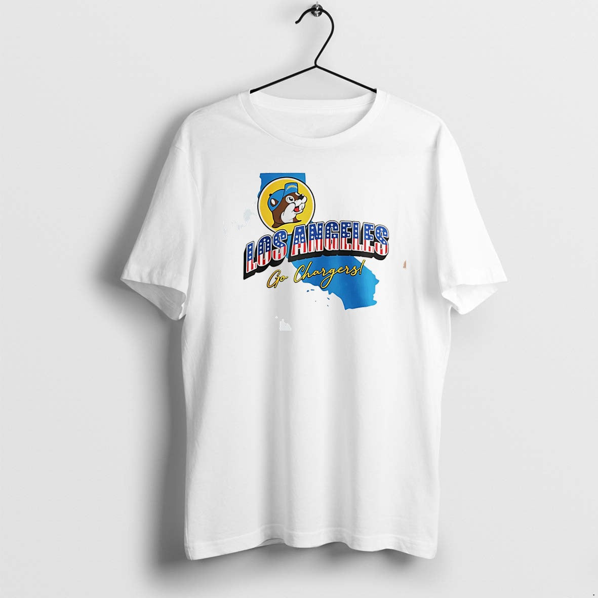 Officials Los Angeles Chargers Buc Ees Los Angeles Go Chargers Patriotic Tee