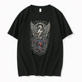 Officials Los Angeles Chargers Runs In My Blood Mascot Skeleton Black Mens