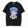 Officials Los Angeles Dodgers Back 2 Back Champions 25 Collage Tee Premium T Shirt