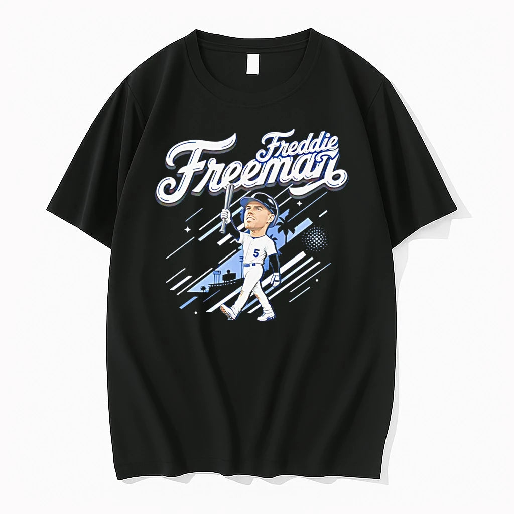 Officials Los Angeles Dodgers Freddie Freeman Big Head Tee Premium T Shirt