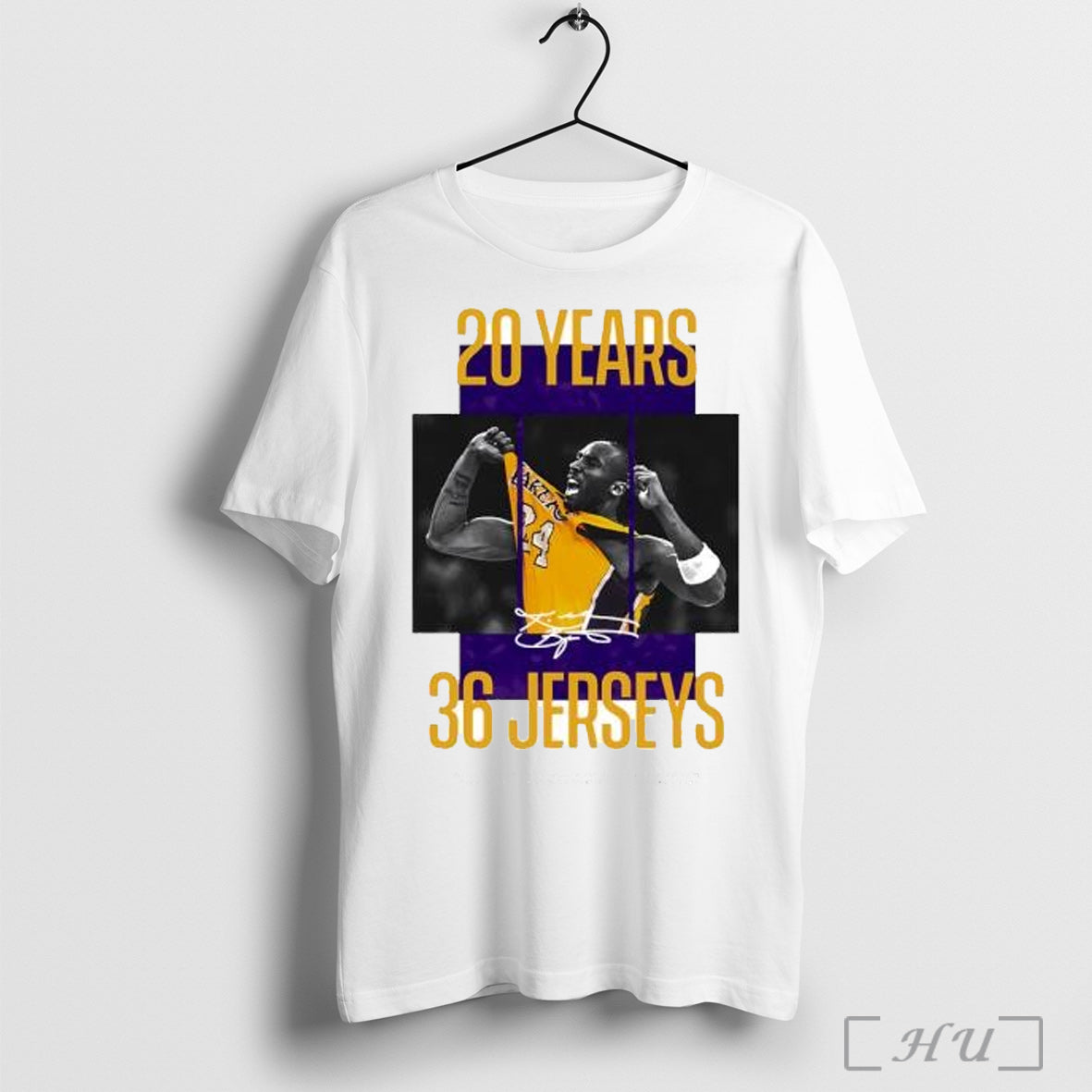 Officials Los Angeles Lakers Kobe Bryant 20 Years 36 Jerseys Shirt Sweater Longsleeve And