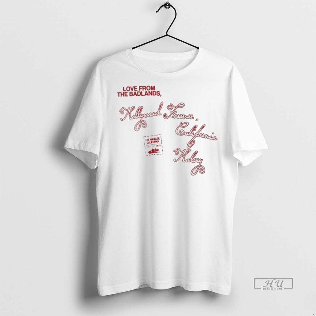 Officials Love From The Badlands Hollywood Forever 2025 Halsey Concert Los Angeles Graphic