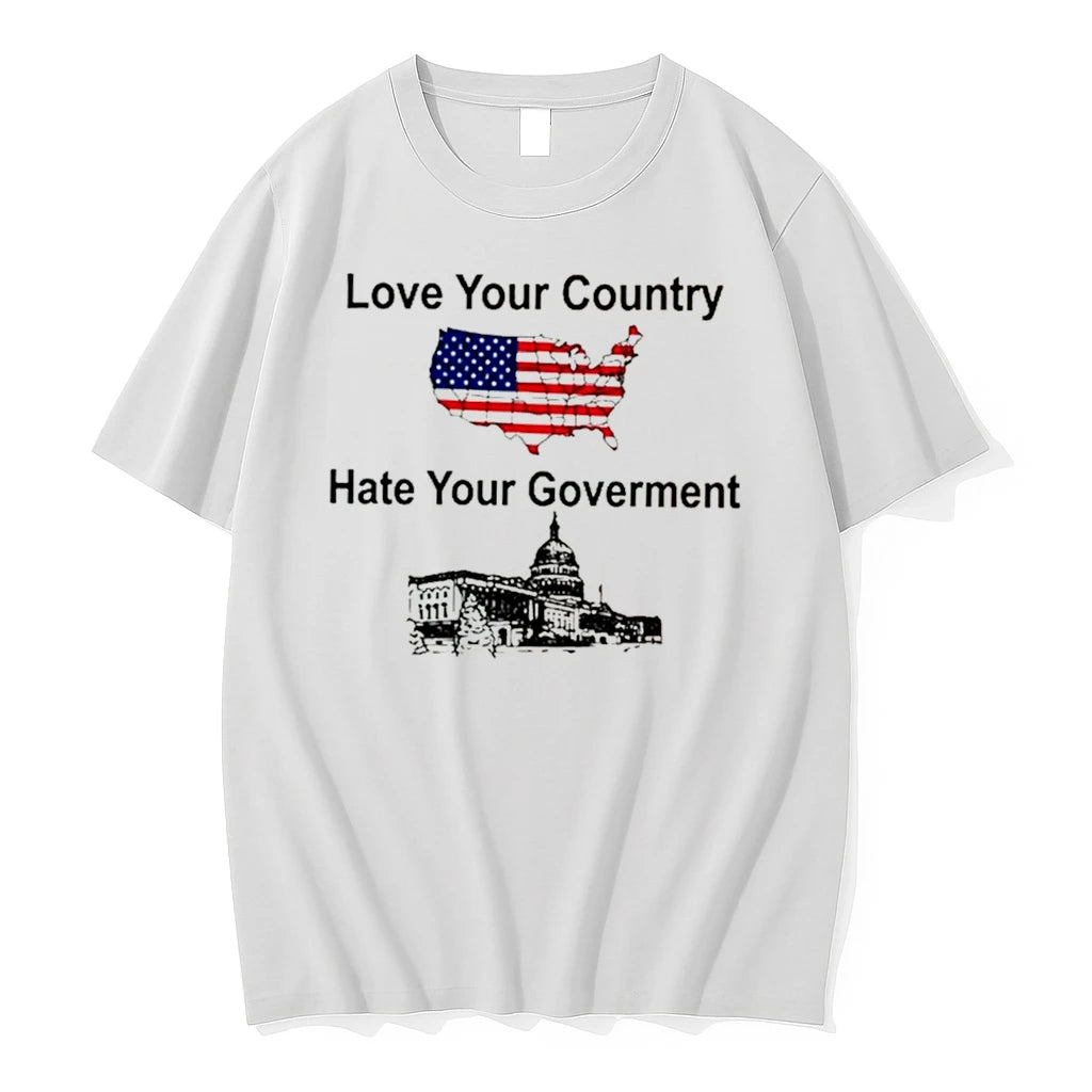 Officials Love Your Country Hate Your Government Tee Premium T Shirt