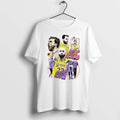 Officials Luka Doncic And Lebron James Basketball Player Graphic Tee Premium T Shirt