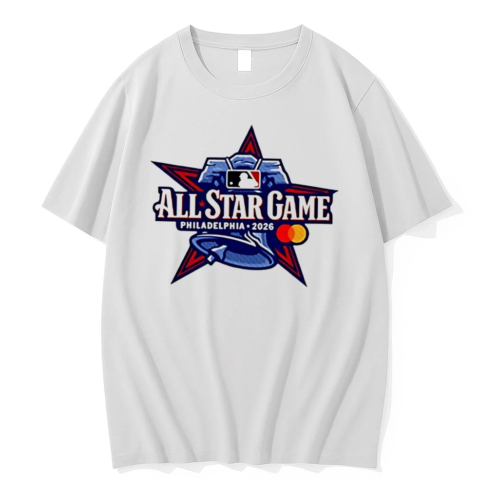 Officials Mlb All Star Game Philadelphia 2026 Baseball Logo Tee Premium T Shirt