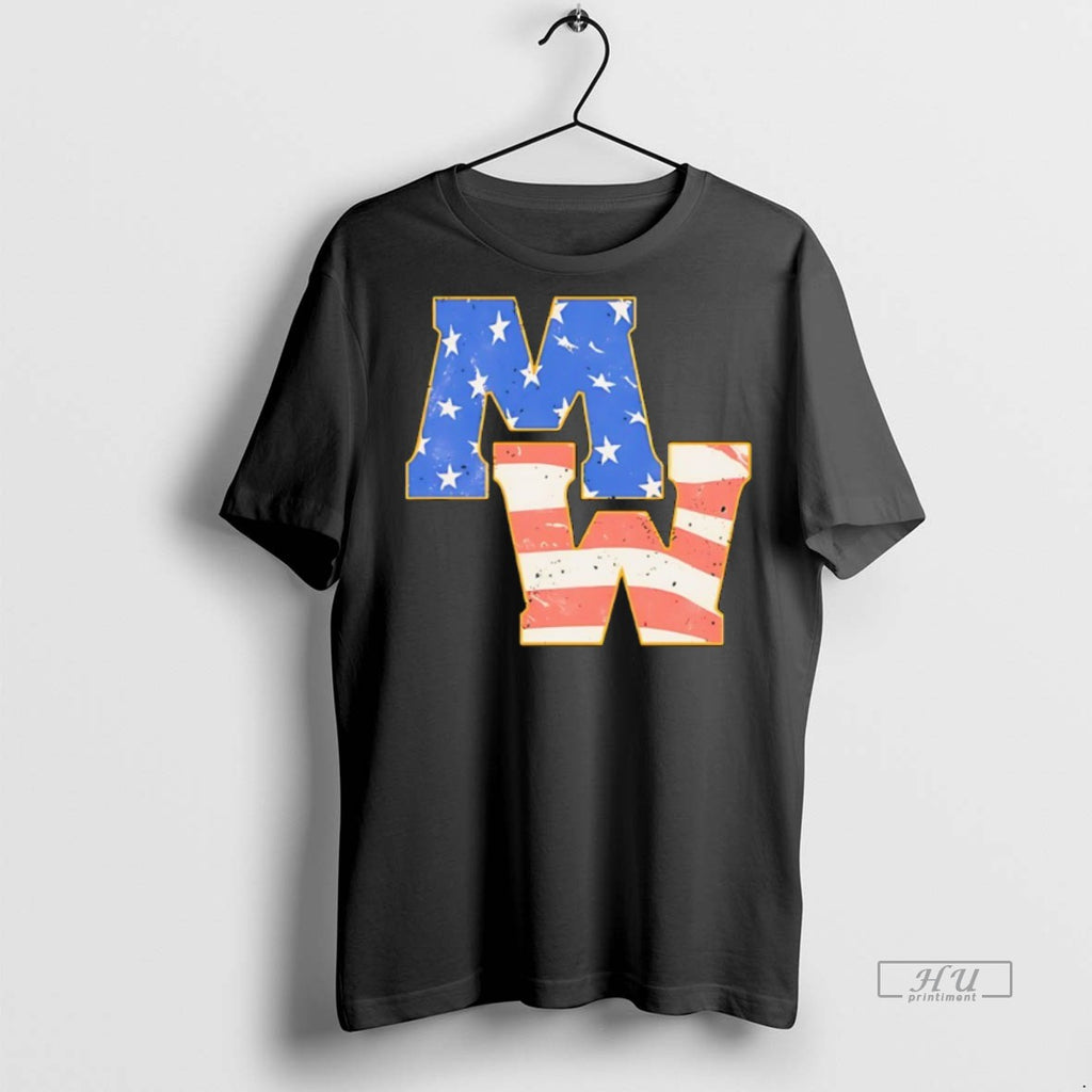 Officials Mw Stars And Stripes Usa Flag T Shirt Sweater