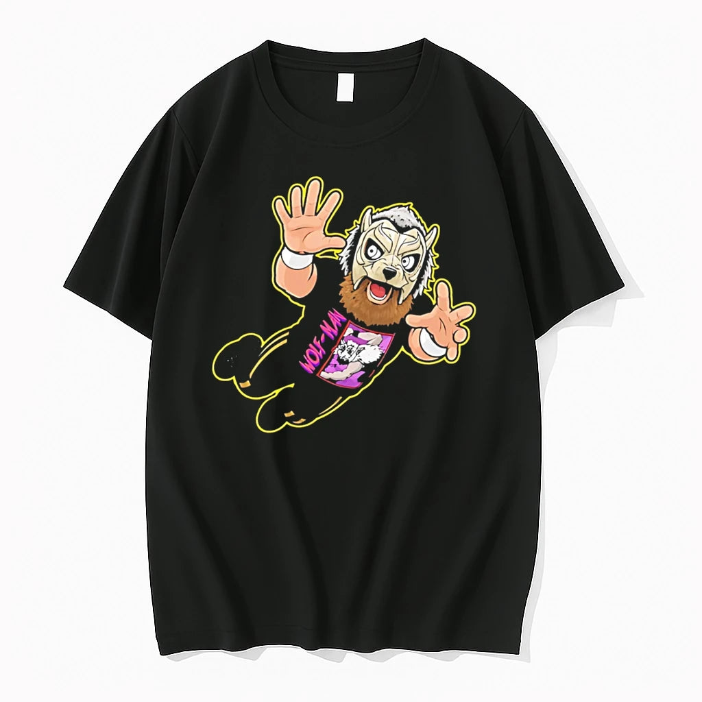 Officials Macho Wolfman Werewolf Mask Man Graphic Tee Premium T Shirt