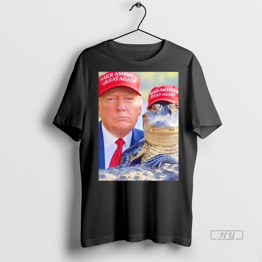 Officials Maga Trump X Alligator Alcatraz Make America Great Again T Shirt Sweater