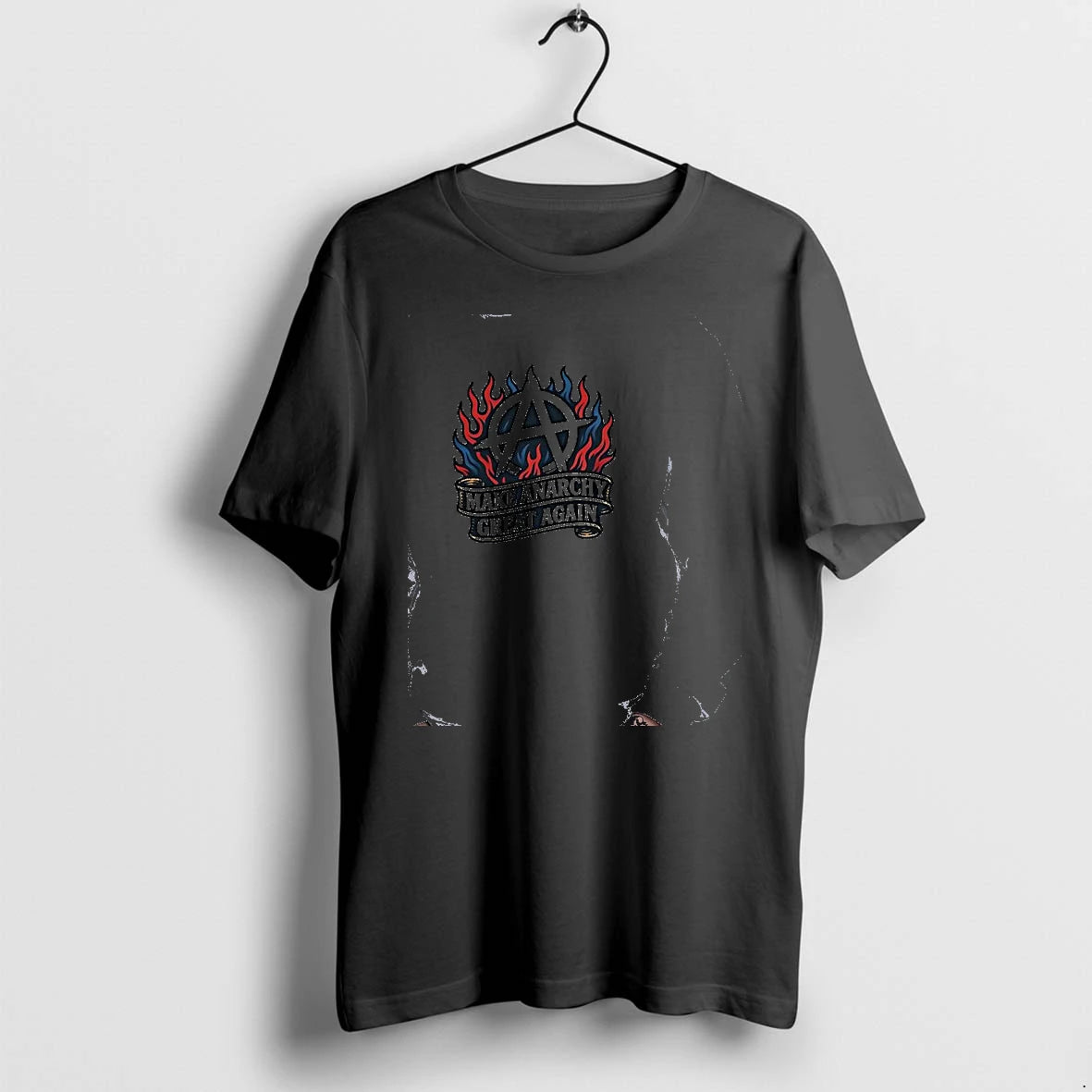 Officials Make Anarchy Great Again Symbol Flame Political Movement Premium T Shirt