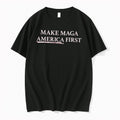 Officials Make Maga America First Text Tee Premium T Shirt