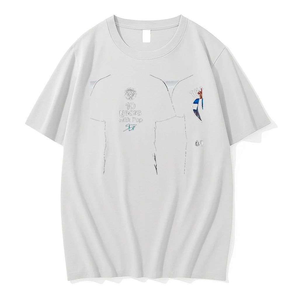 Officials Man City Thank You Pep For Fan 2 Sides Copy Premium T Shirt