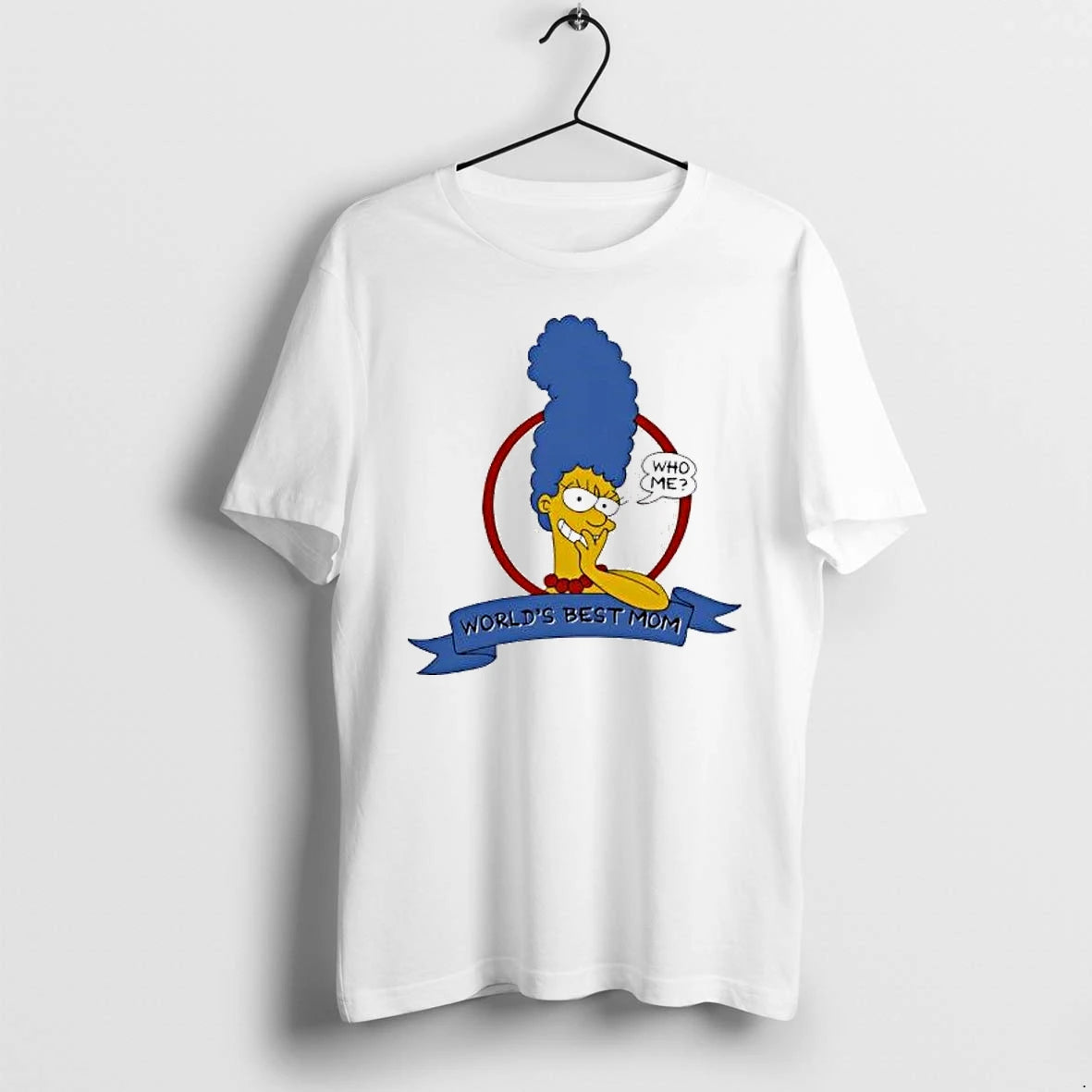 Officials Marge Simpson Worlds Best Mom The Simpsons Premium T Shirt
