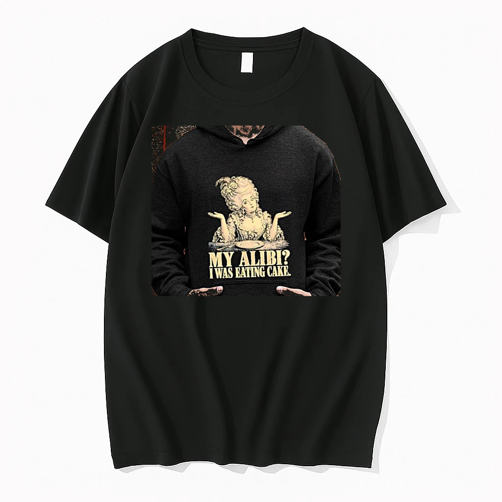 Officials Marie Antoinette My Alibi I Was Eating Cake Classic Premium T Shirt