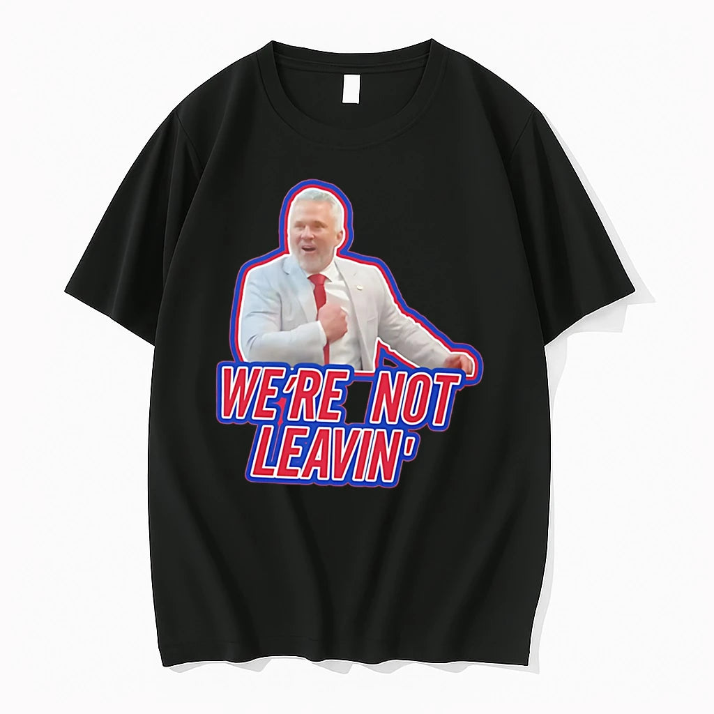 Officials Martin St Louis Montreal Canadiens Were Not Leavin Tee Premium T Shirt