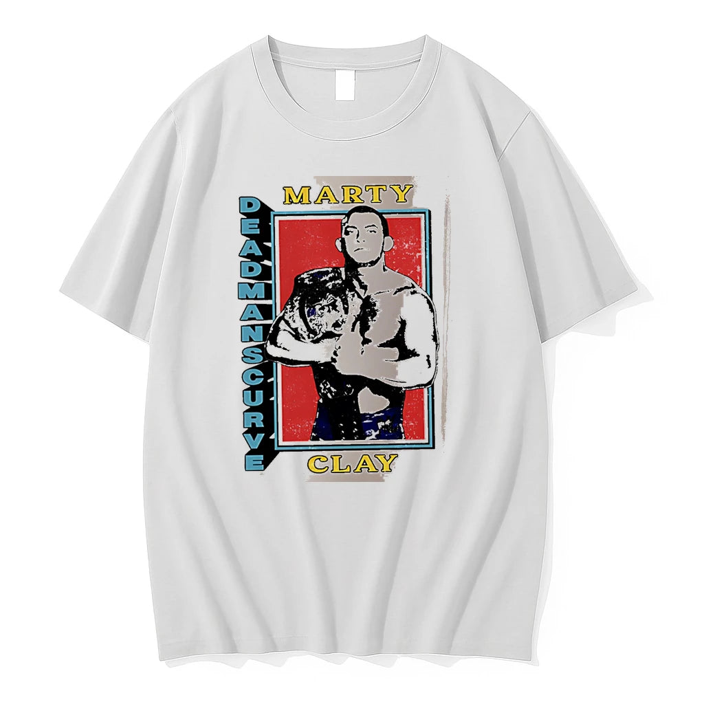Officials Marty Clay Dmc Picture White Premium T Shirt