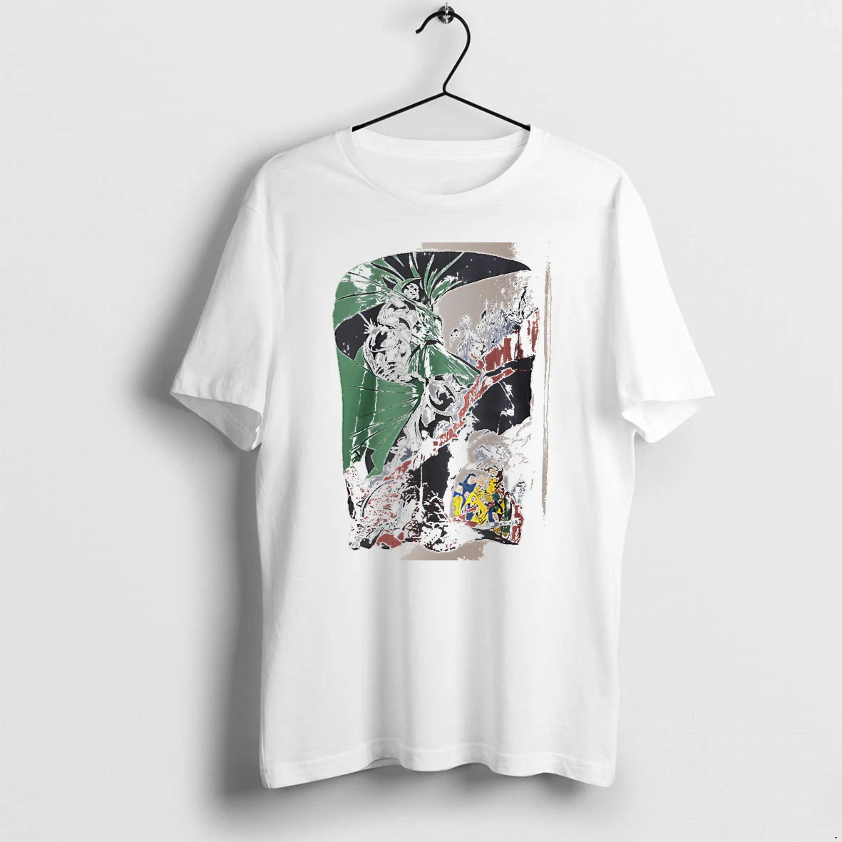 Officials Marvel Comics Doctor Doom And X Men White Premium T Shirt
