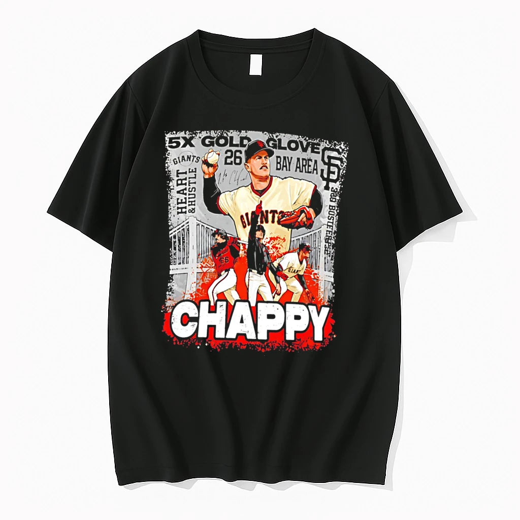 Officials Matt Chapman Sf Giants 5x Gold Glove Chappy Tee Premium T Shirt