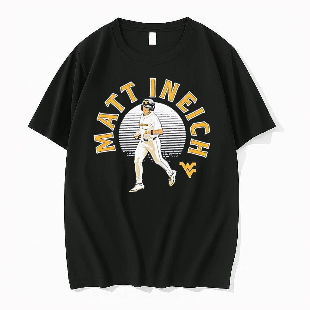 Officials Matt Ineich West Virginia Baseball Portrait Tee Premium T Shirt