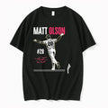 Officials Matt Olson Atlanta Braves Mlb Matt Olson 28 Signature Premium T Shirt