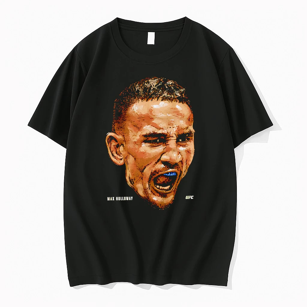 Officials Max Holloway Portrait Premium T Shirt