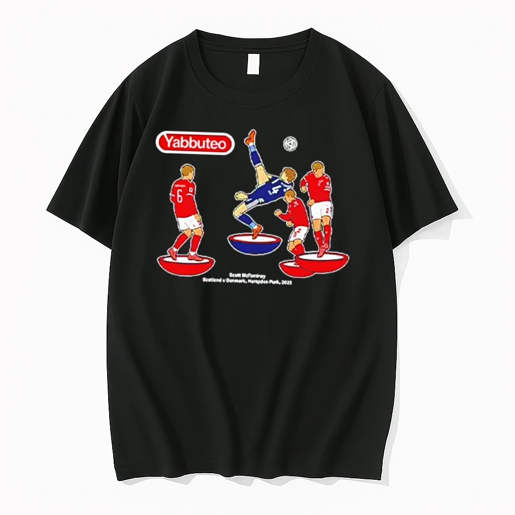 Officials Mctominay Bicycle Kick Yabbuteo Tee Premium T Shirt