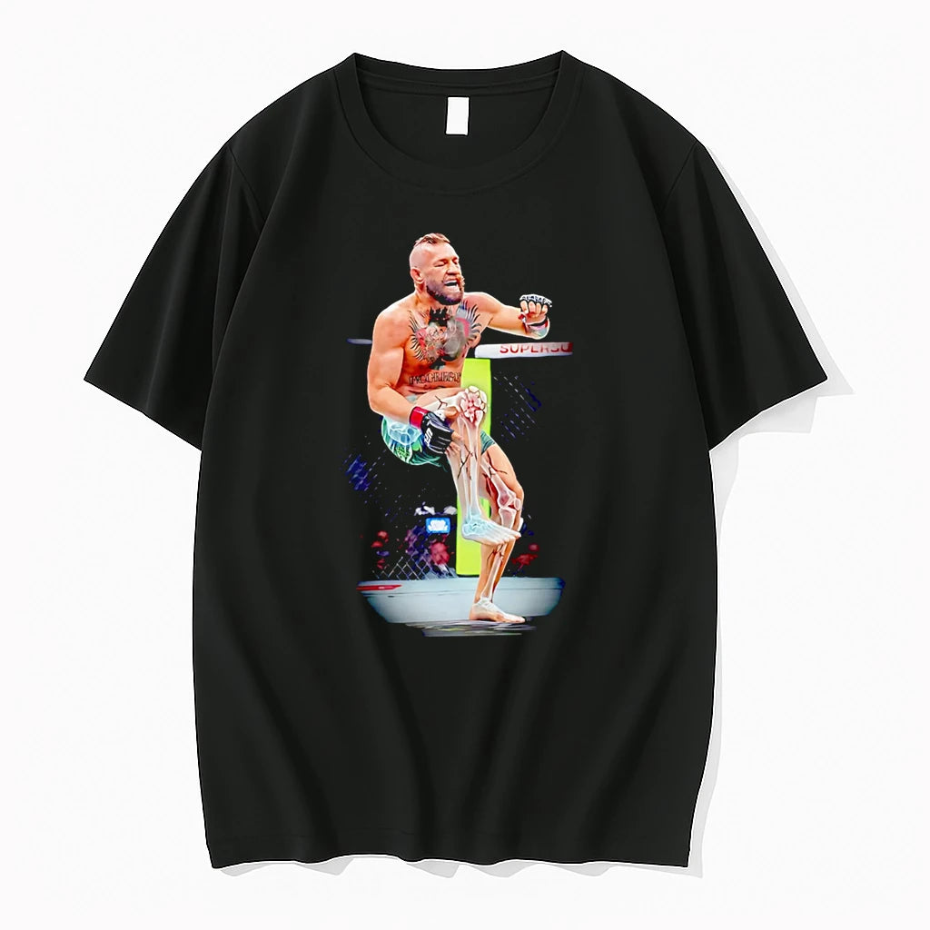 Officials Mcgregor Conor Mcgregor Skeleton Leg Fracture Sport Premium T Shirt