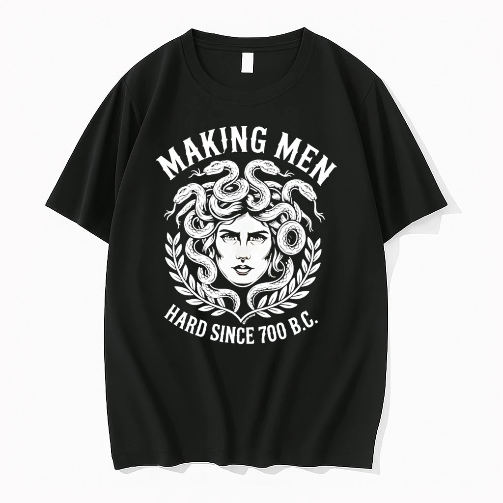 Officials Medusa Making Men Hard Since 700 Bc Greek Mythology Tee Premium T Shirt