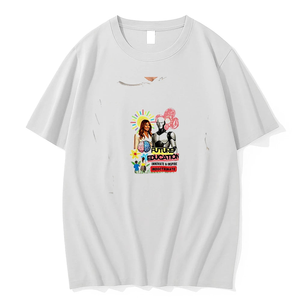 Officials Melania Trump Future Education Innovate And Inspire Indoctrinate Premium T Shirt