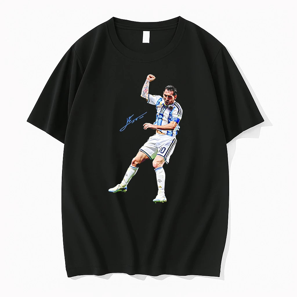 Officials Messi The Comeback Argentina Football Unites The World Signature Tee Premium T Shirt