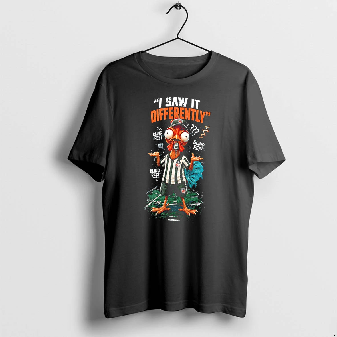 Officials Miami Dolphins Blind Referee I Saw It Differently Blind Ref Tee