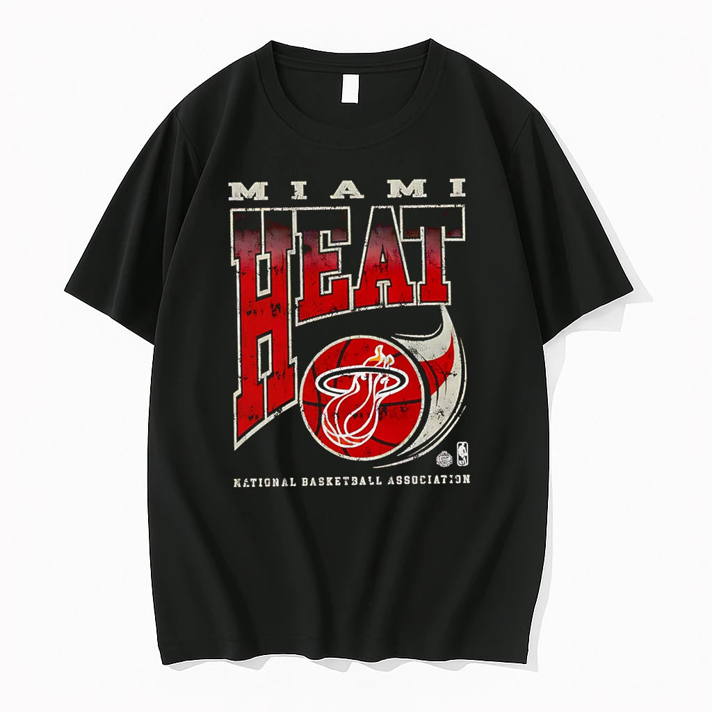 Officials Miami Heat National Basketball Association Miami Heat Premium T Shirt