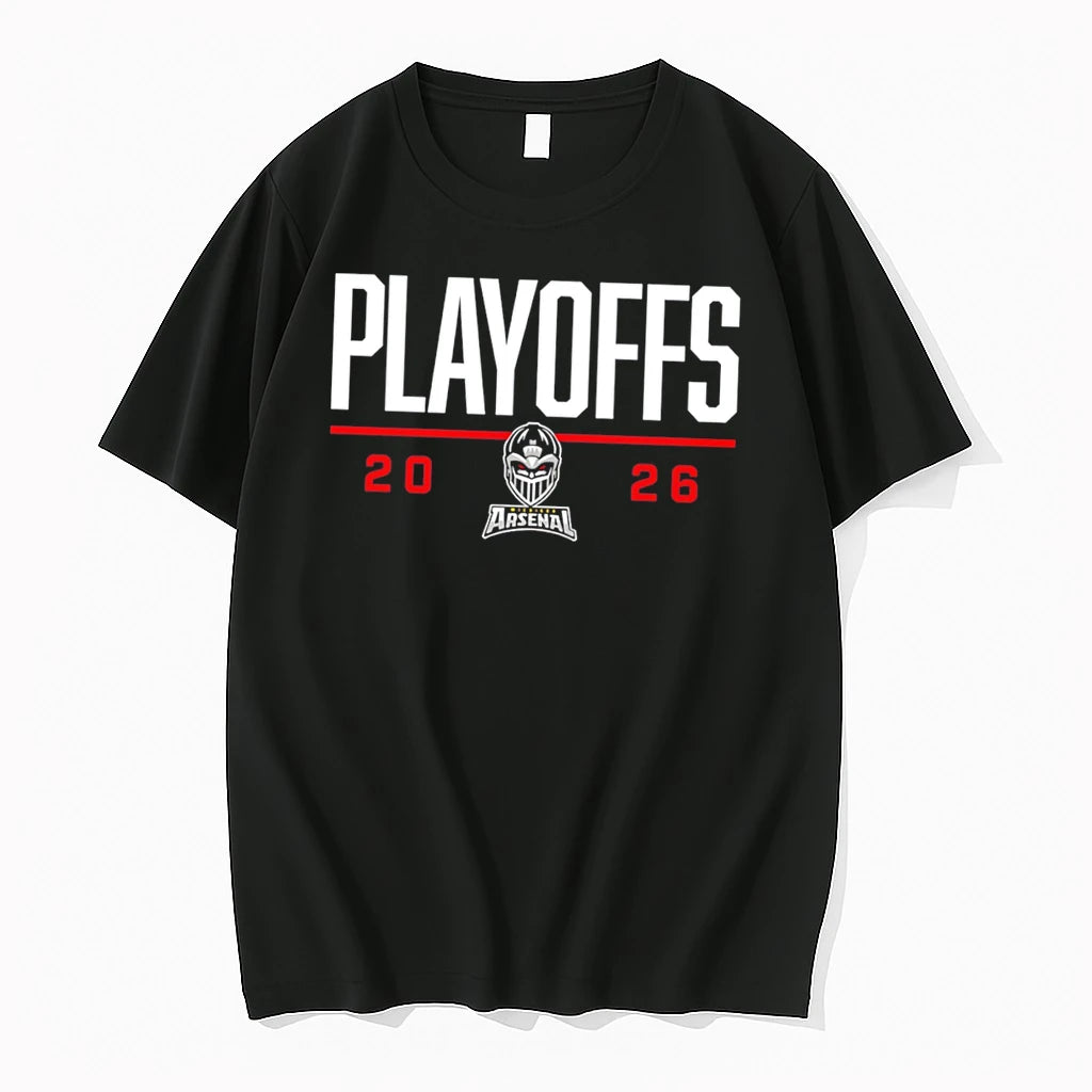 Officials Michigan Arsenal Playoffs 2026 Logo Tee Premium T Shirt