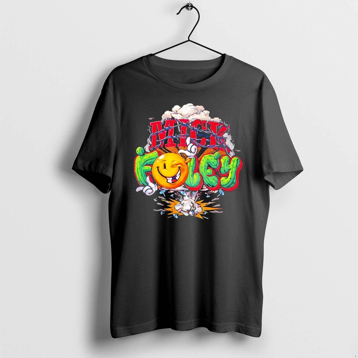 Officials Mick Foley Trainwreck Tee Premium T Shirt
